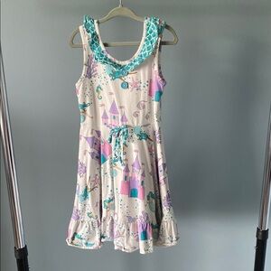 Eleanor Rose Mermaid Castle Knit Everly Twirl Dress